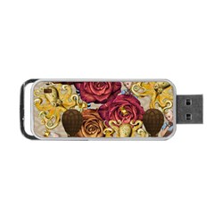 Octopus Floral Portable USB Flash (Two Sides)