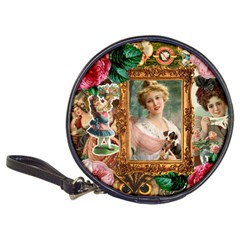 Victorian Collage Of Woman Classic 20-cd Wallets by snowwhitegirl