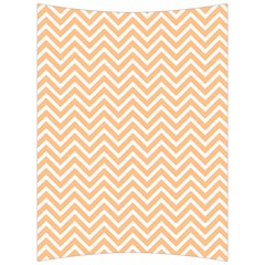 Orange Chevron Back Support Cushion