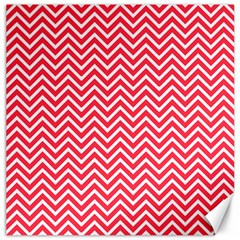 Red Chevron Canvas 20  x 20  