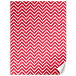 Red Chevron Canvas 36  x 48   35.26 x46.15  Canvas - 1