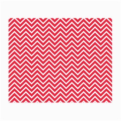 Red Chevron Small Glasses Cloth (2-Side)