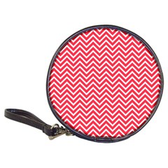 Red Chevron Classic 20-CD Wallets