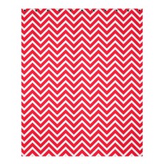 Red Chevron Shower Curtain 60  X 72  (medium) 