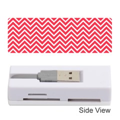 Red Chevron Memory Card Reader (Stick) 