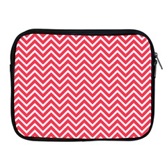 Red Chevron Apple iPad 2/3/4 Zipper Cases