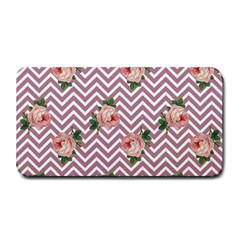 Violet Chevron Rose Medium Bar Mats