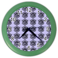 Three Women Blue Color Wall Clocks by snowwhitegirl