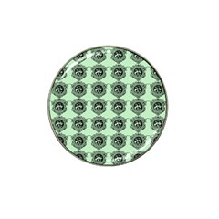 Three Women Green Hat Clip Ball Marker by snowwhitegirl