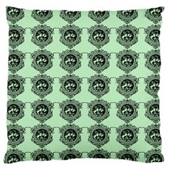 Three Women Green Large Cushion Case (one Side)