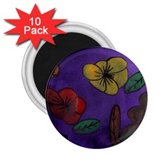 Flowers 2 25  Magnets (10 Pack)  by snowwhitegirl