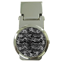 Dark Abstract Pattern Money Clip Watches by dflcprints