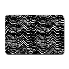 Dark Abstract Pattern Small Doormat  by dflcprints