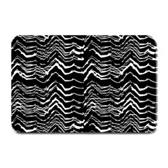 Dark Abstract Pattern Plate Mats