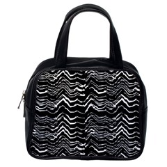 Dark Abstract Pattern Classic Handbags (one Side) by dflcprints