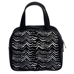 Dark Abstract Pattern Classic Handbags (2 Sides) by dflcprints