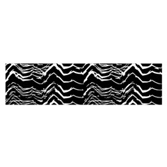 Dark Abstract Pattern Satin Scarf (oblong) by dflcprints