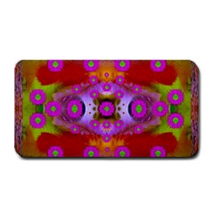 Shimmering Pond With Lotus Bloom Medium Bar Mats by pepitasart