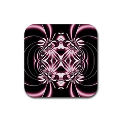 Kattie Mirror2 20180207225840604 Rubber Coaster (square)  by ThePeasantsDesigns