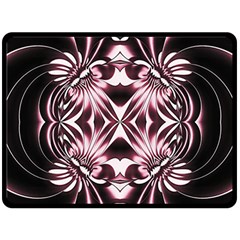 Kattie Mirror2 20180207225840604 Fleece Blanket (large)  by ThePeasantsDesigns