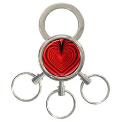 Ruby s Love 20180214072910091 3-ring Key Chains by ThePeasantsDesigns