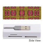 Bloom In Gold Shine And You Shall Be Strong Memory Card Reader (Stick)  Front