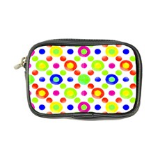 Multicolored Circles Motif Pattern Coin Purse by dflcprints