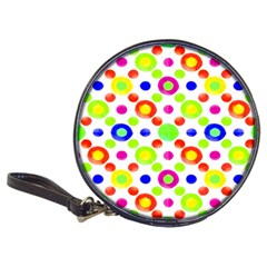 Multicolored Circles Motif Pattern Classic 20-cd Wallets by dflcprints