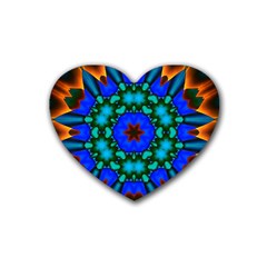 Shannon s Surprise Design  Heart Coaster (4 Pack) 