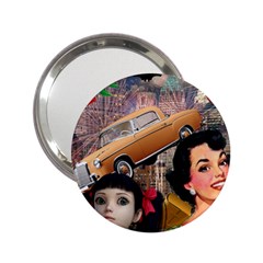 Out In The City 2 25  Handbag Mirrors by snowwhitegirl