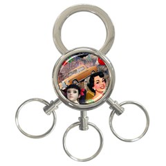 Out In The City 3-ring Key Chains