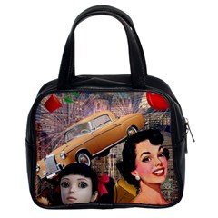 Out In The City Classic Handbags (2 Sides) by snowwhitegirl