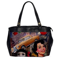 Out In The City Office Handbags by snowwhitegirl