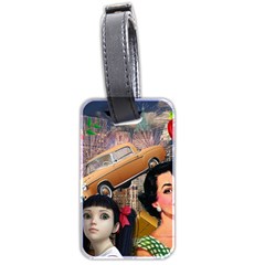 Out In The City Luggage Tags (two Sides) by snowwhitegirl