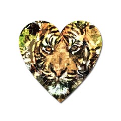 Tiger 1340039 Heart Magnet by 1iconexpressions