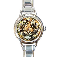 Tiger 1340039 Round Italian Charm Watch by 1iconexpressions