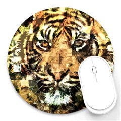 Tiger 1340039 Round Mousepads by 1iconexpressions