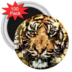 Tiger 1340039 3  Magnets (100 Pack) by 1iconexpressions