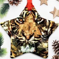 Tiger 1340039 Star Ornament (two Sides)