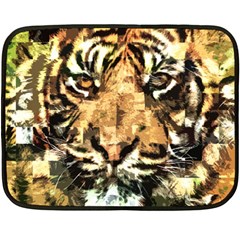 Tiger 1340039 Double Sided Fleece Blanket (mini)  by 1iconexpressions