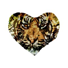 Tiger 1340039 Standard 16  Premium Heart Shape Cushions by 1iconexpressions