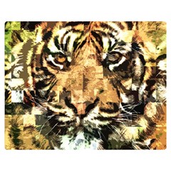 Tiger 1340039 Double Sided Flano Blanket (medium)  by 1iconexpressions