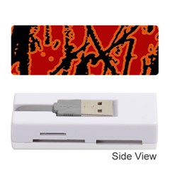 Vivid Abstract Grunge Texture Memory Card Reader (stick)  by dflcprints