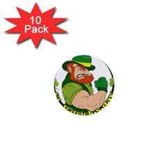 St  Patricks Day 1  Mini Buttons (10 Pack)  by Valentinaart