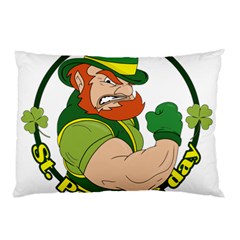 St  Patricks Day Pillow Case by Valentinaart