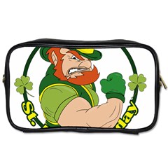 St  Patricks Day Toiletries Bags 2-side by Valentinaart