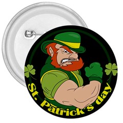 St  Patricks Day 3  Buttons by Valentinaart