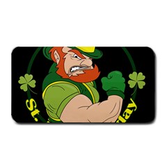 St  Patricks Day Medium Bar Mats by Valentinaart