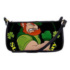 St  Patricks Day Shoulder Clutch Bags by Valentinaart