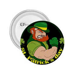 St  Patricks Day 2 25  Buttons by Valentinaart